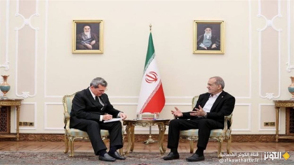  بزشكيان: ايران مستعدة لتصدير غاز تركمانستان إلى المنطقة 