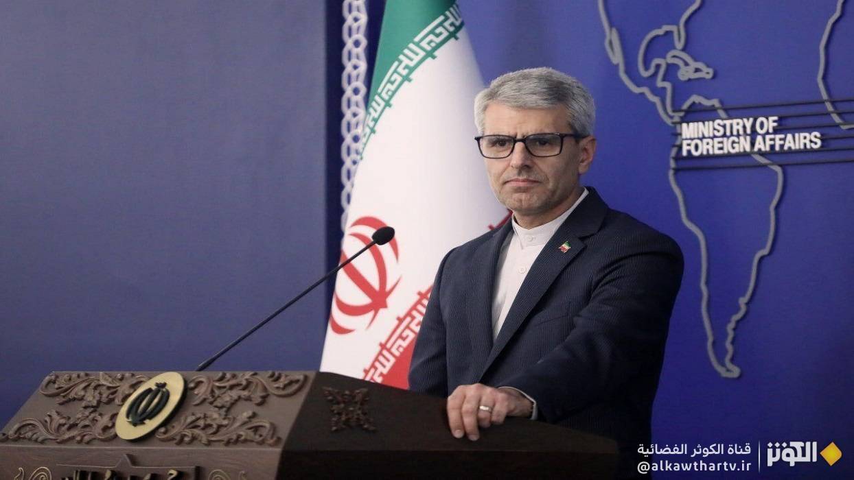 متحدث الخارجية الإيرانية: نحن عازمون على حماية حقوق ومصالح الشعب الإيراني العليا