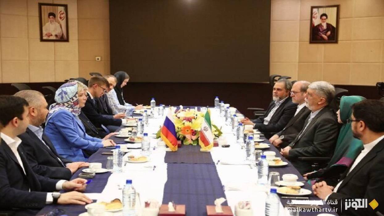 وزيرة الثقافة الروسية تلتقي وزير الثقافة الايراني في طهران