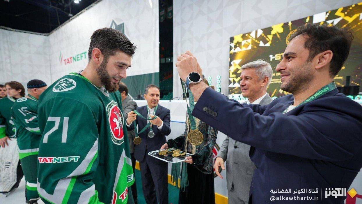 إيران تحصد المركز الثاني في بطولة الألعاب الإسلامية لهوكي الجليد بتتارستان