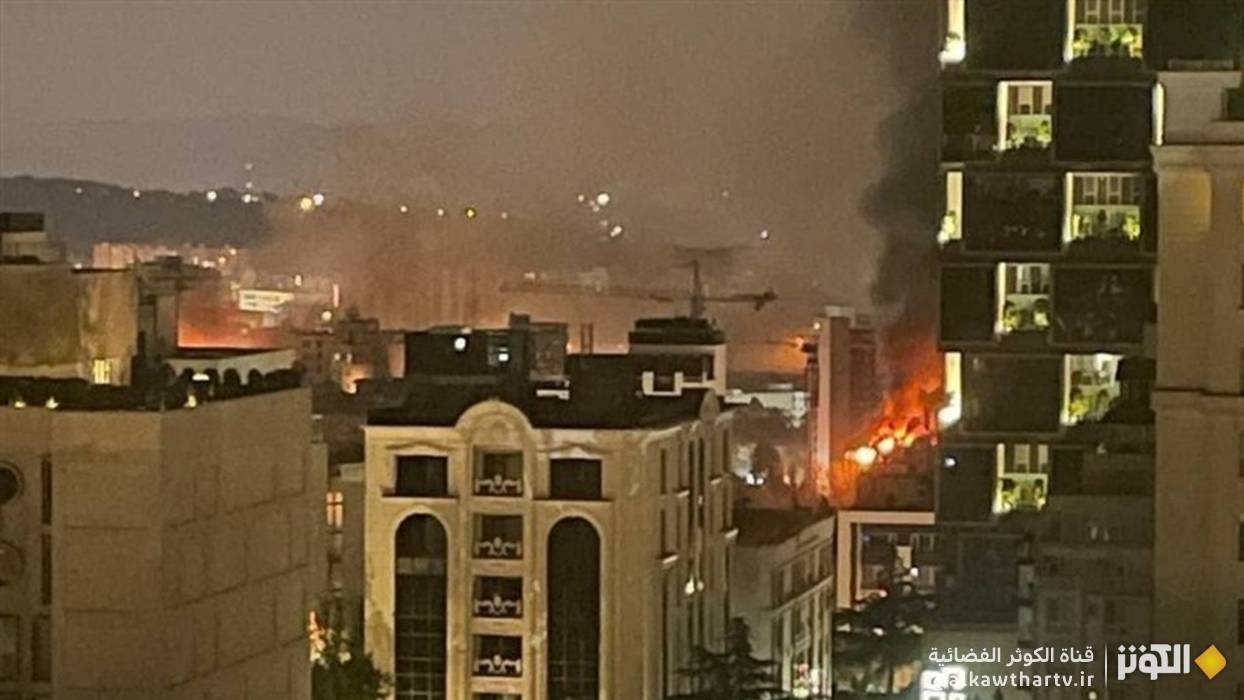  اعتداء صهيوني على مقر وزارة الدفاع الإيرانية في طهران 