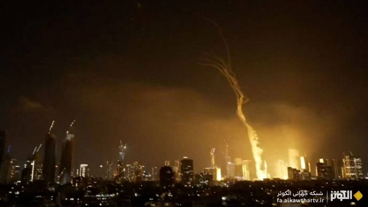 مرحله جديد حملات موشكي ايران به سرزمين هاي اشغالي 