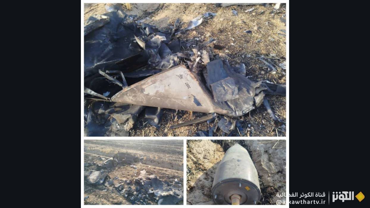 الدفاع الجوي الإيراني يسقط طائرة مسيرة صهيونية امريكية الصنع في سماء مدينة ايلام 