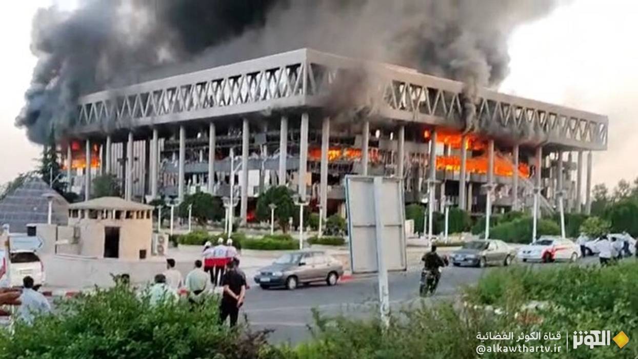 استشهاد موظفة لهيئة الإذاعة والتلفزيون الإيرانية اثر هجوم العدو الصهيوني