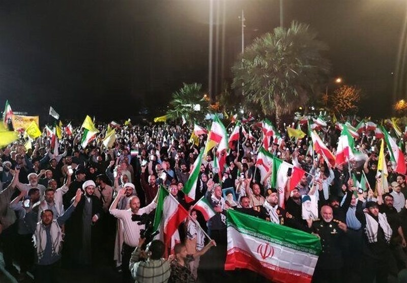 تجمّع شعبي بطهران رفضًا لتصريحات ترامب  وإدانة لجرائم الاحتلال