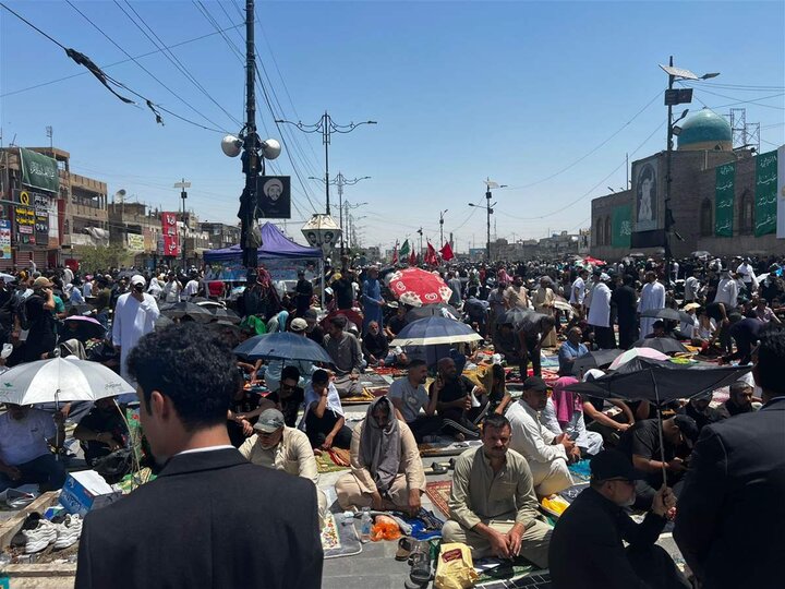 صلاة الجمعة الموحدة في بغداد تنديدا بالعدوان الصهيوني على ايران