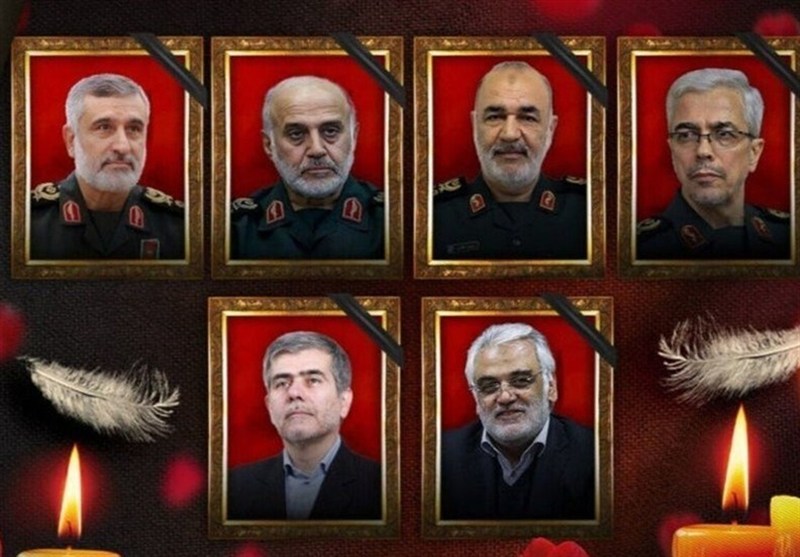 ايران تحدد موعود تشييع الشهداء القادة جراء العدوان الصهيوني الوحشي في العاصمة طهران