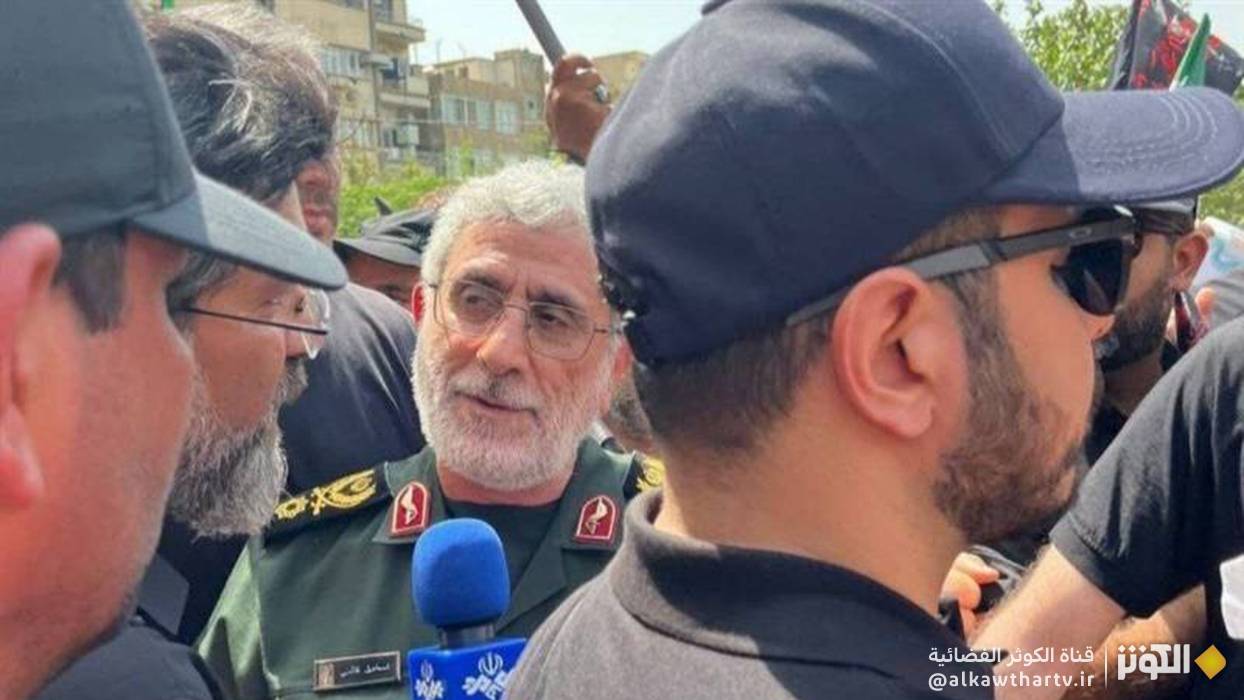 العميد قاآني: حققنا النجاح حتى الان وسنمضي قدما بقوة