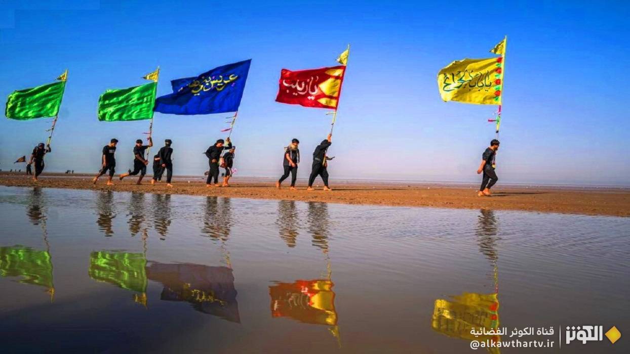  بالصور.. زوار الأربعين يشدون الرحال من رأس البيشة نحو كربلاء 
