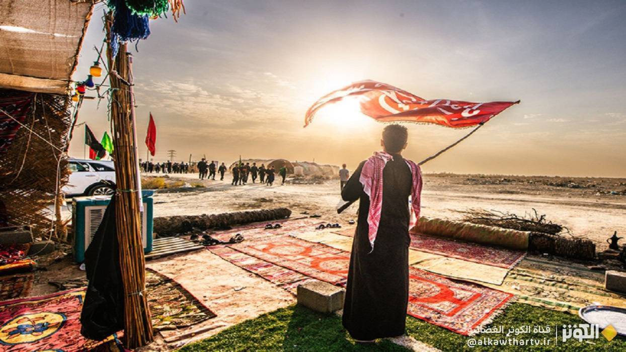 في زيارة الأربعين صور نموذجية للتكافل