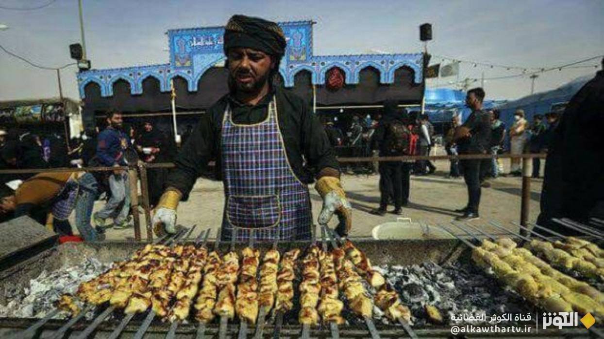 الكرم العراقي والعشق الحسيني في مسيرة الأربعين