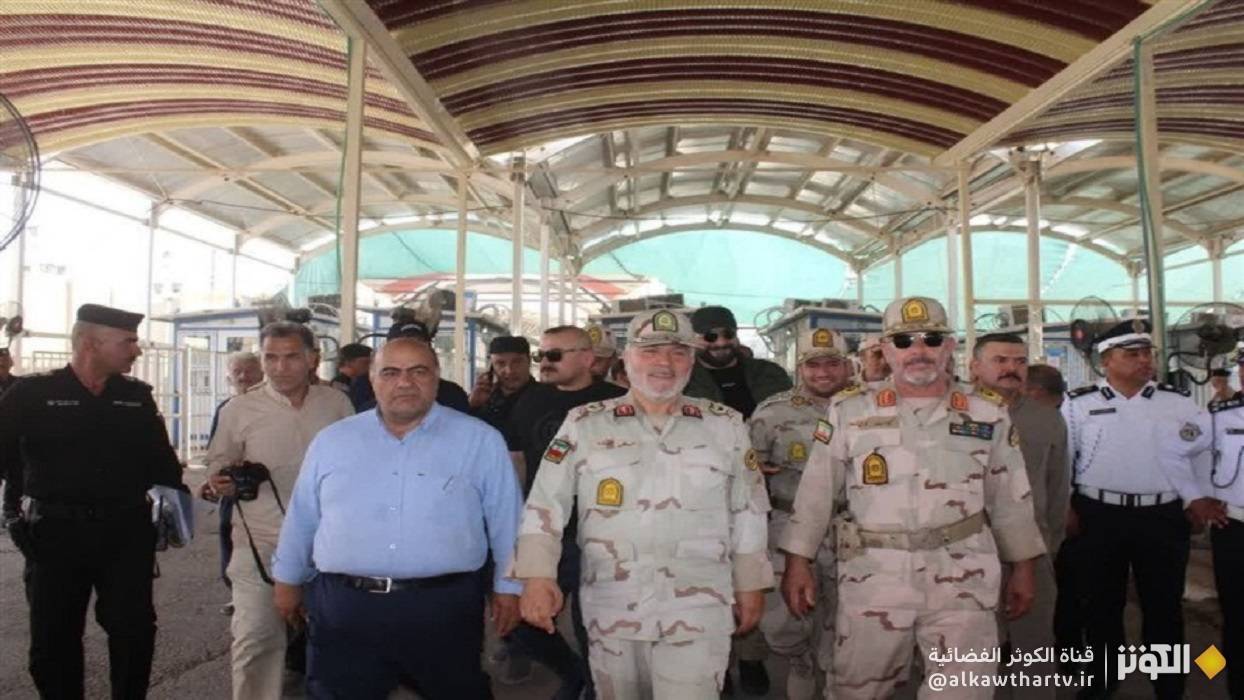  الامن مستتب بالكامل في المنافذ الحدودية بالتنسيق بين إيران والعراق 