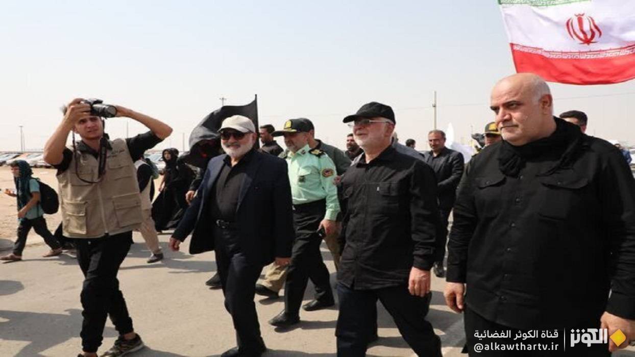 وزير الداخلية يزور معبر شلمجة الحدودي ويشيد بالخدمات المتقدمة للزوار