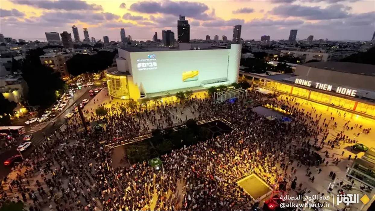 مستوطنون يتظاهرون في تل أبيت ويطالبون بعقد صفقة تبادل الأسرى 