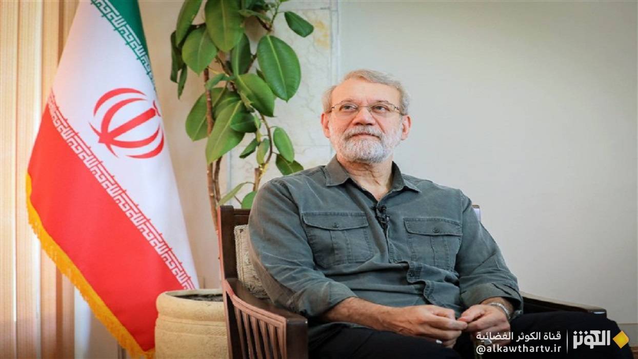  لاريجاني: الإيرانيون لن يستسلموا 