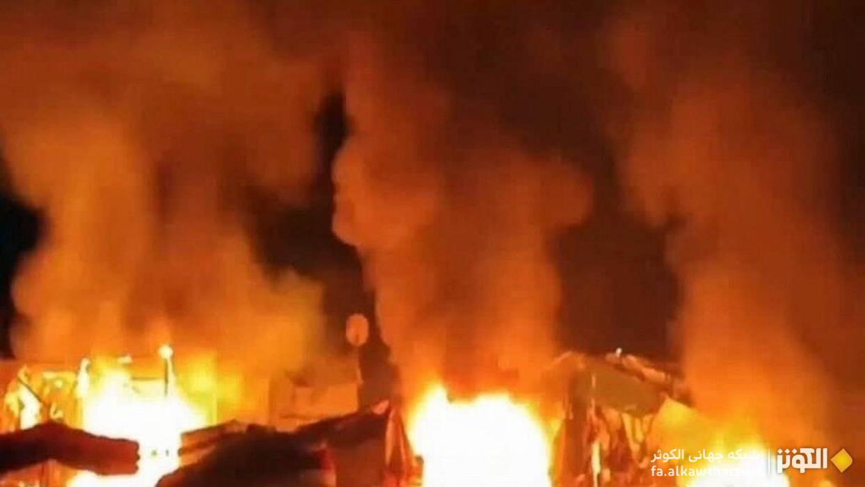   حمله هوايي صهيونيست‌ها به چادر آوارگان در غزه؛ شهادت و مجروحيت فلسطينيان مظلوم
