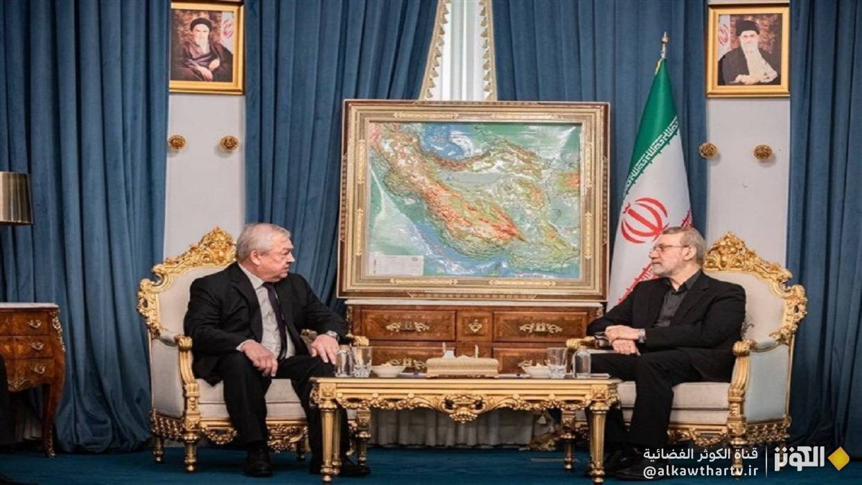 المبعوث الخاص لبوتين إلى سوريا يلتقي علي لاريجاني في طهران 
