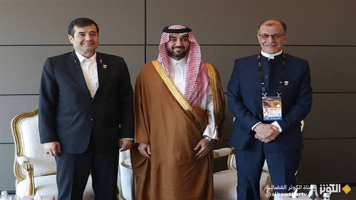 وزيرا الرياضة الإيراني والسعودي يؤكدان على "وحدة العالم الإسلامي" في الميدان الرياضي 