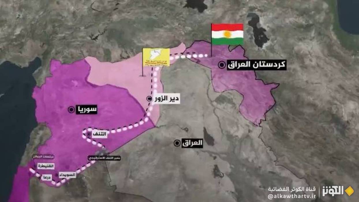 ممر “داوود”..  مشروع  صهيوني لربط الجولان بحدود العراق والسيطرة على موارد الطاقة والمياه