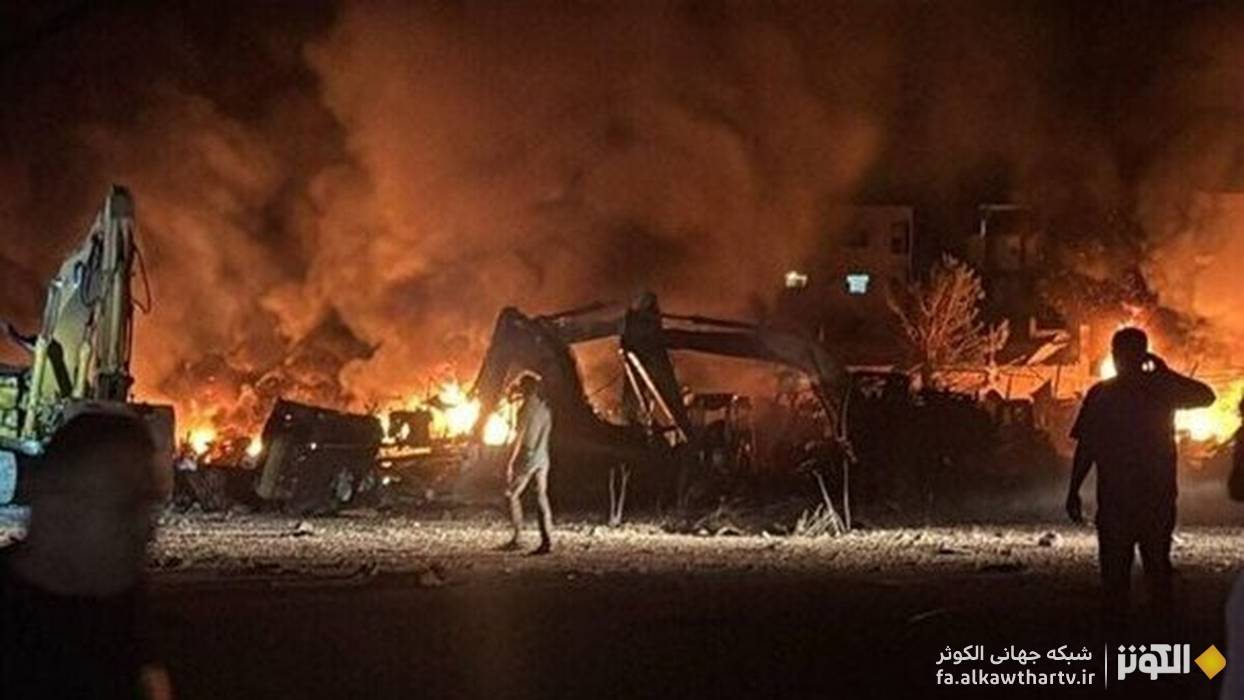 جنایت جدید صهیونیستی: بمباران اردوگاه آوارگان فلسطینی عین الحلوه