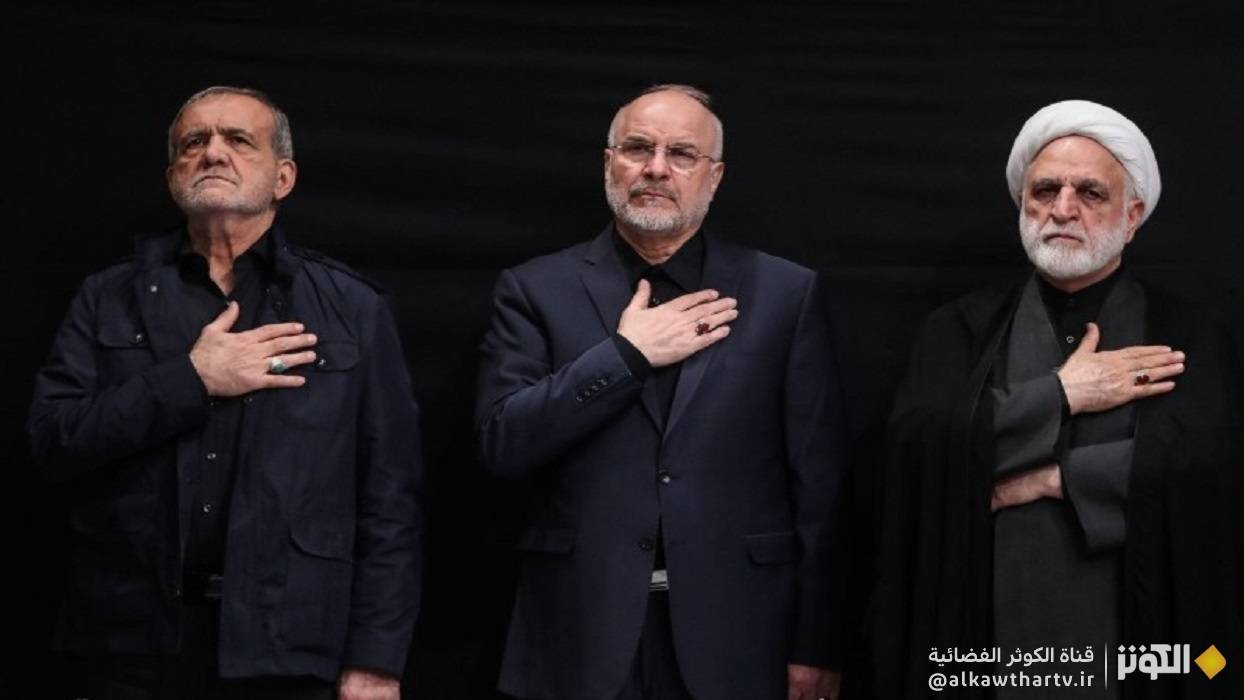 إقامة مراسم العزاء بذكرى استشهاد السيدة فاطمة الزهراء (س) في حسينية الإمام الخميني (رض)